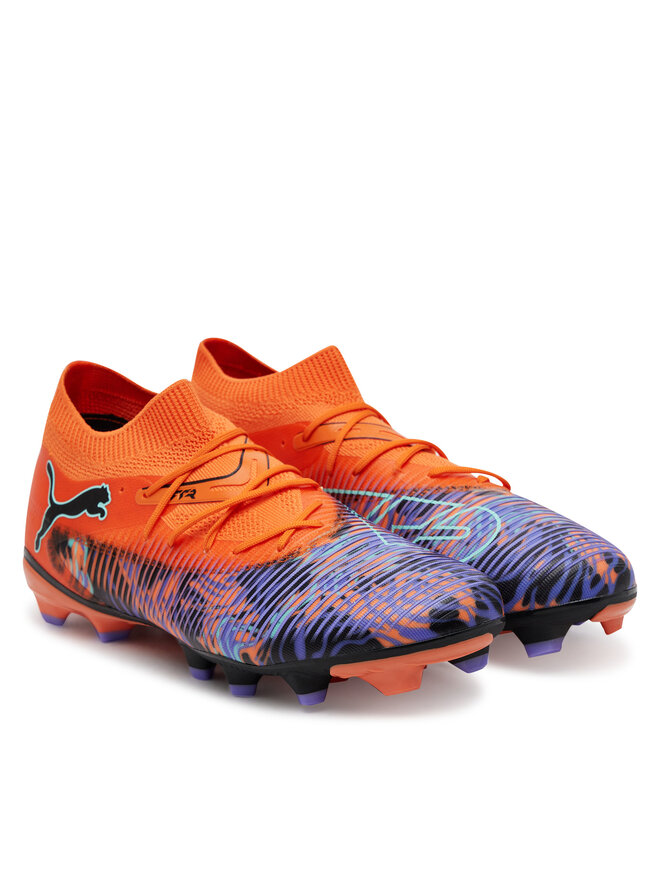 Puma Buty do piłki nożnej Puma Future 8 Match Creativity Fg/Ag 108431 01 Pomarańczowy