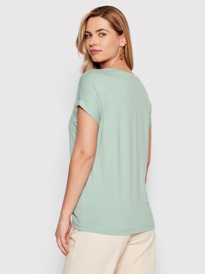 ONLY ONLY Póló Moster 15106662 Zöld Loose Fit