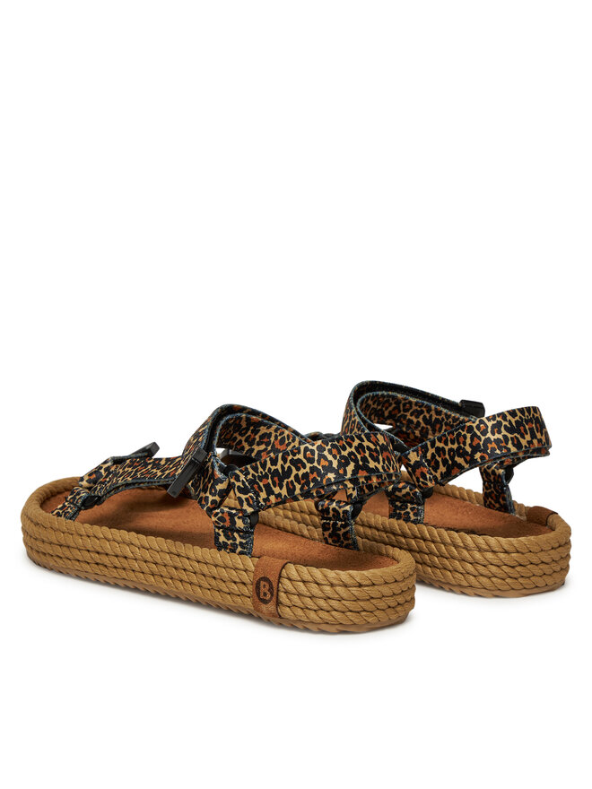 Bohonomad Sandalias Bohonomad Miami Elastic MIA.12-LEO Marrón