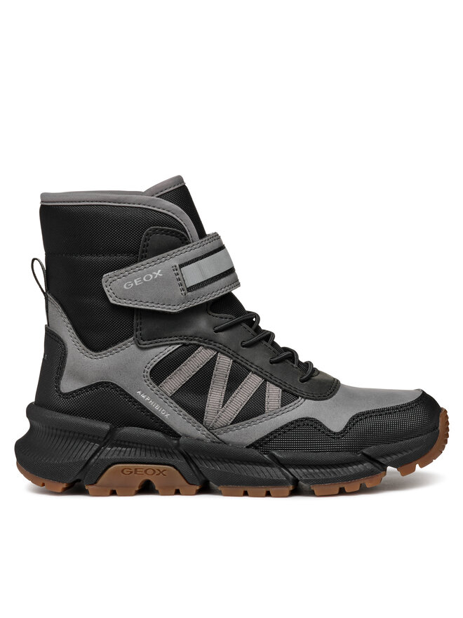 Geox Botas altas Geox J Flexyper Plus Boy J36LCD 0MEFU C0043 S Gris