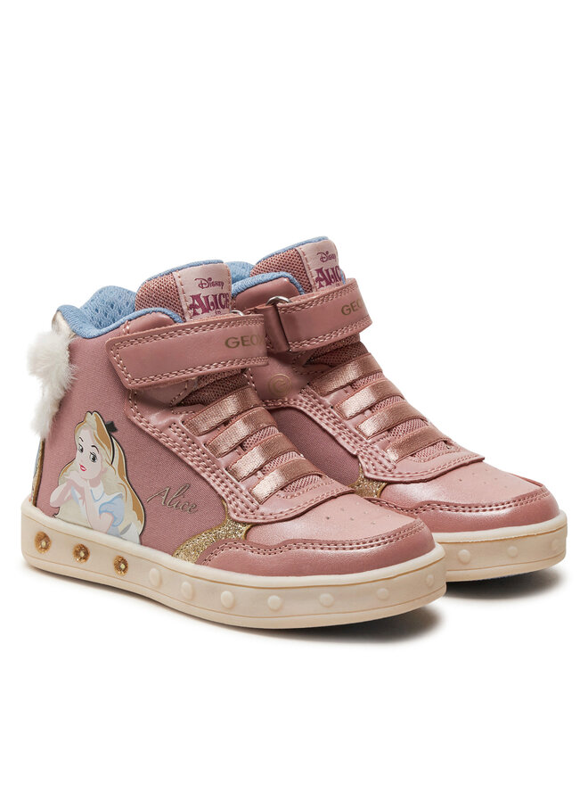 Geox Sneakersy Geox J Skylin Girl J468WG 011KN C8W2U S Růžová