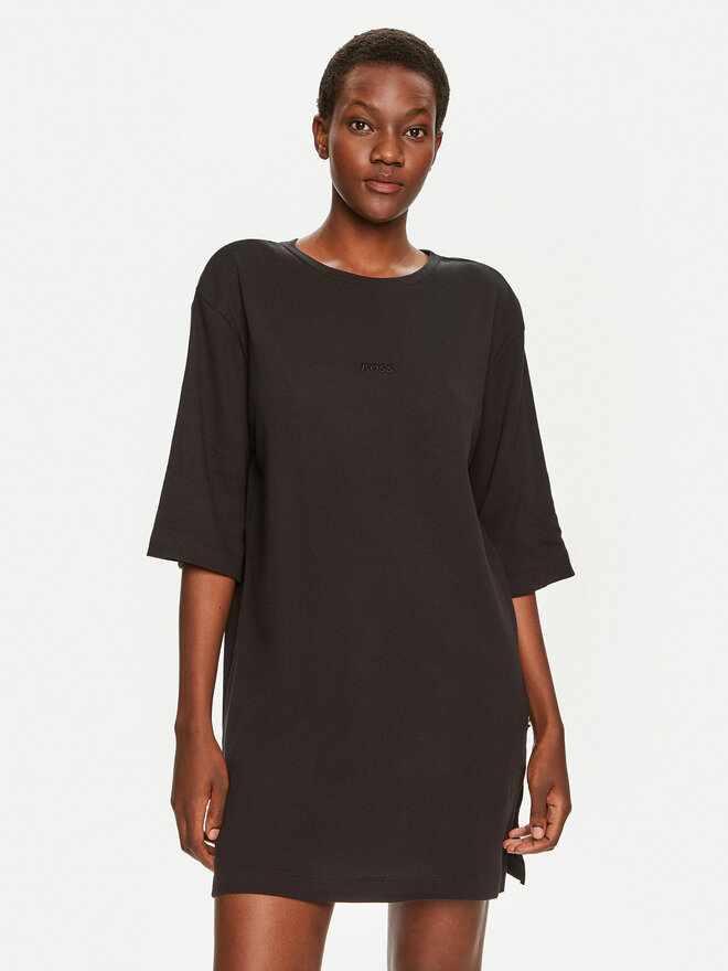 BOSS Boss Hálóing Betty 50520250 Fekete Relaxed Fit