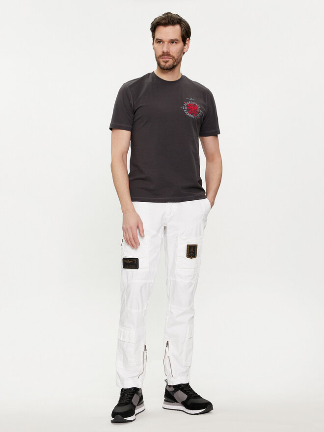 Aeronautica Militare Aeronautica Militare Футболка 241TS2201J629 Сірий Regular Fit