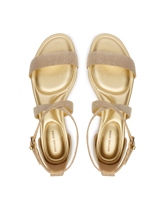MICHAEL Michael Kors Sandalen MICHAEL Michael Kors Alexa Flex Flat 40S6AXFS1D Goldfarben