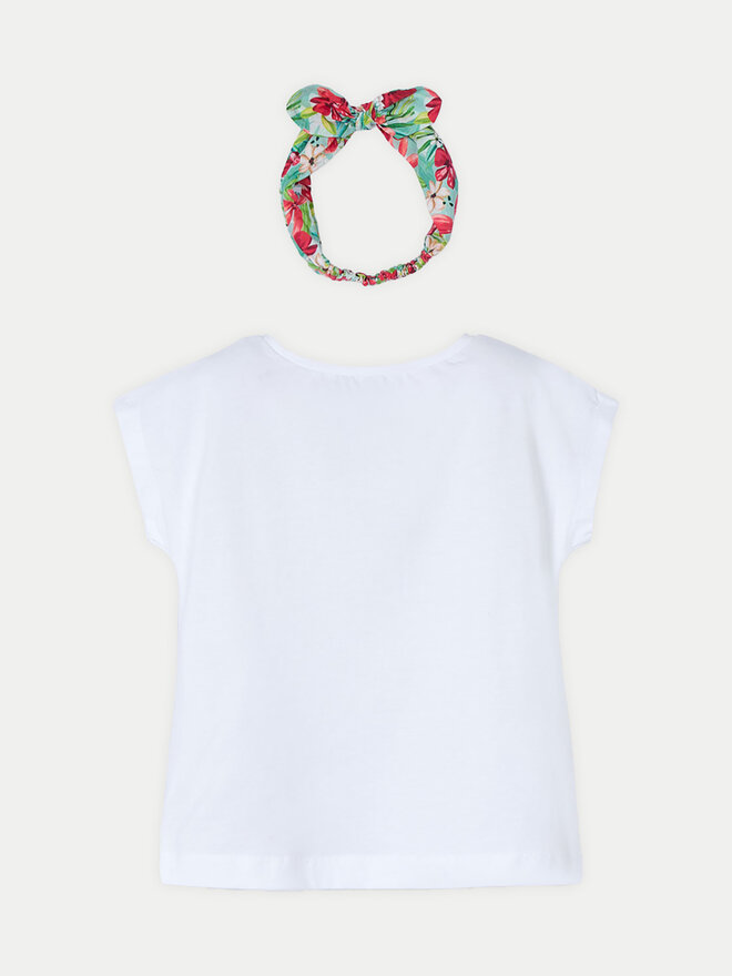 Mayoral Mayoral Camiseta 3009 Blanco Regular Fit