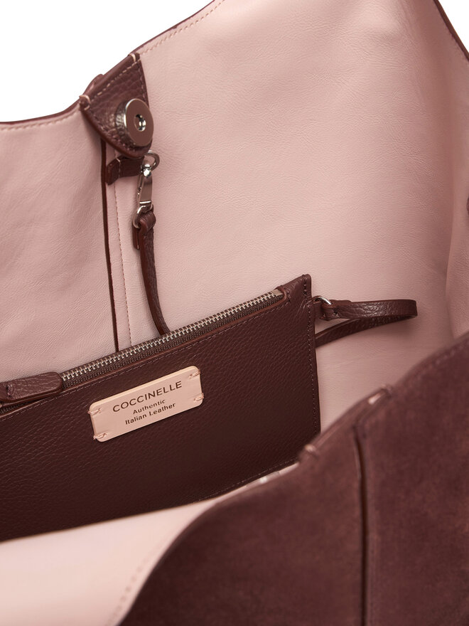 Coccinelle Handtasche Coccinelle THE Coccinelle C-Easy E1 THE 11 01 01 Dunkelrot