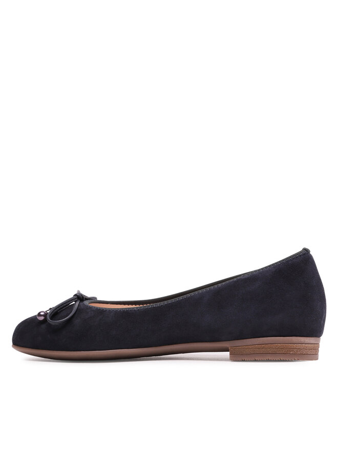 Ara Baleriny Ara 12-31324-13 Granatowy