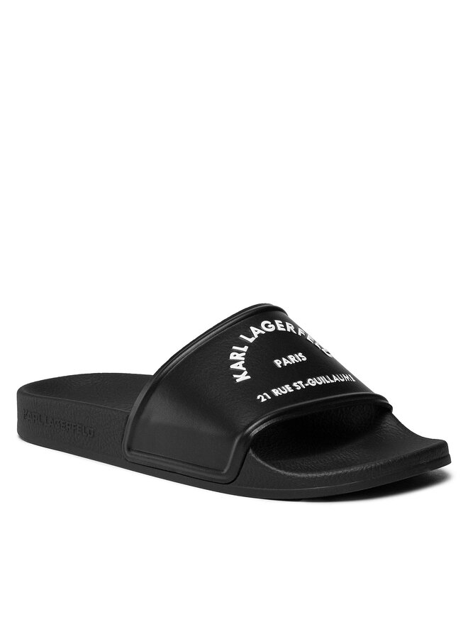 KARL LAGERFELD Şlapi KARL LAGERFELD KL80908 Negru