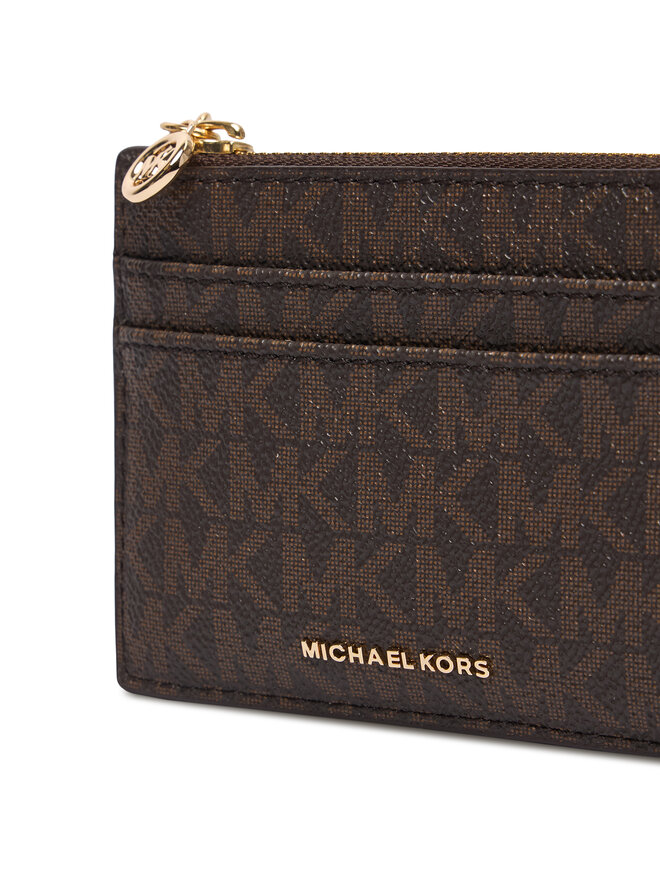 MICHAEL Michael Kors Kleingeldbörse MICHAEL Michael Kors Jet Set 32S6GJ6W0B Braun