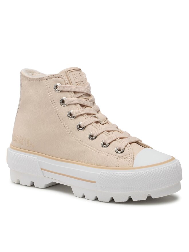 Big Star Shoes Trampki Big Star Shoes MM274038 Beżowy