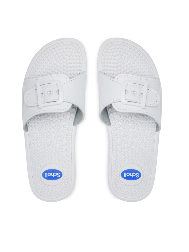 Scholl Шльопанці Scholl F20054 New Massage 1065 Білий