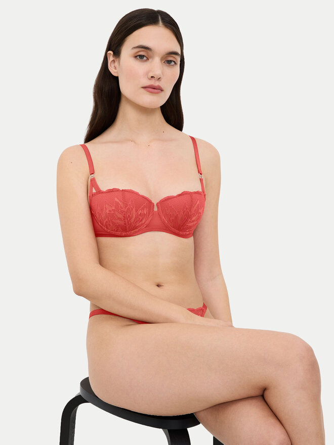 Triumph Triumph Balconette-BH Crazy Stupid Love 10222359 Korallenfarben