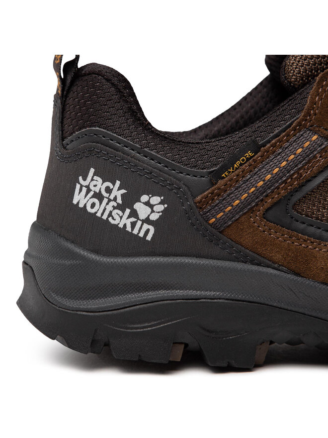 Jack Wolfskin Trekkingi Jack Wolfskin Vojo 3 Texapore Low M 4042441 Brązowy