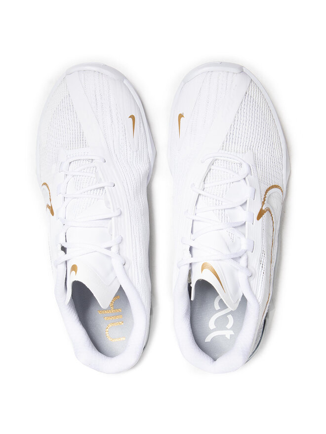 nike react metcon turbo white gold