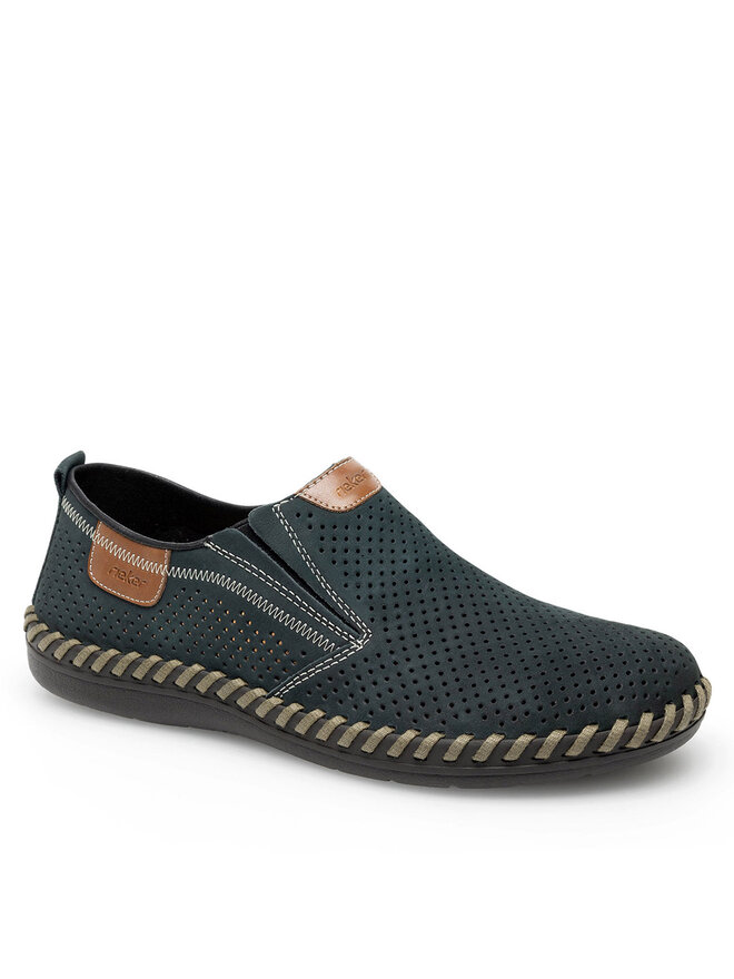 Rieker Halbschuhe Rieker B2465-14 Blau