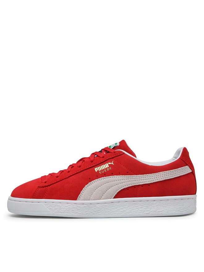 All red puma suede discount