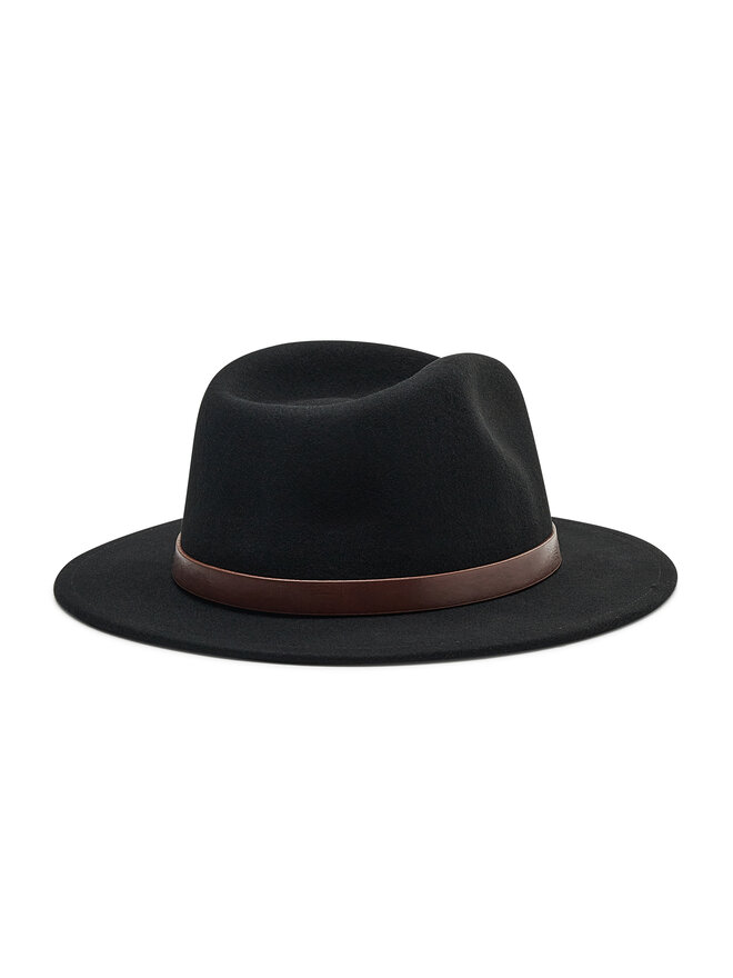 Brixton Pălărie Brixton Messer Fedora 10763 Negru