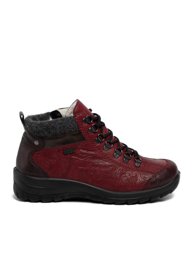 Rieker Īsie zābaki Rieker L7144-35 Bordo