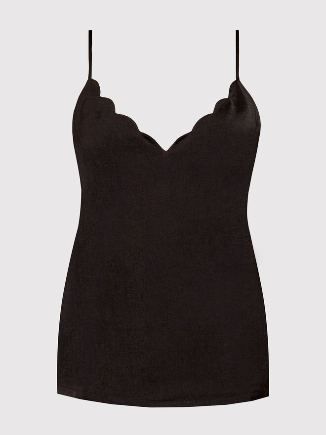 ONLY ONLY Τοπ Debbie 15176550 Μαύρο Loose Fit