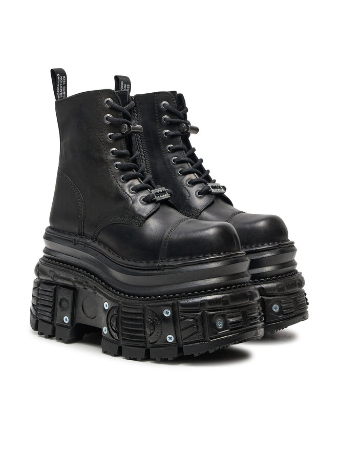 NEW ROCK Αρβύλες NEW ROCK M-MILI083CCT-C4 Μαύρο