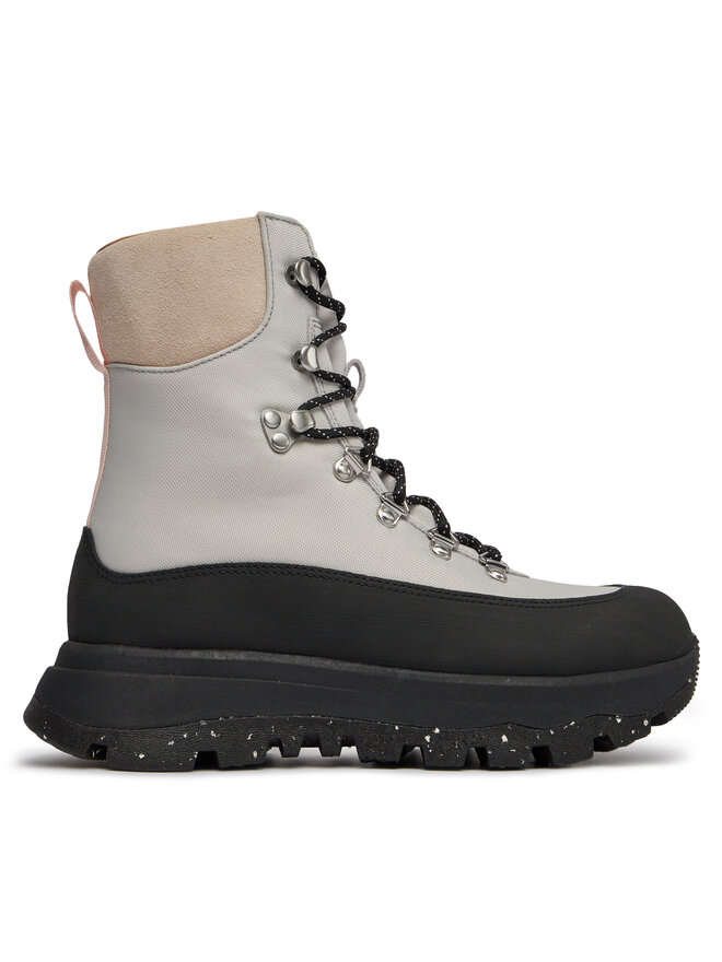 FitFlop Schnürstiefeletten FitFlop Neo D-Hyker GP6-231 Grau