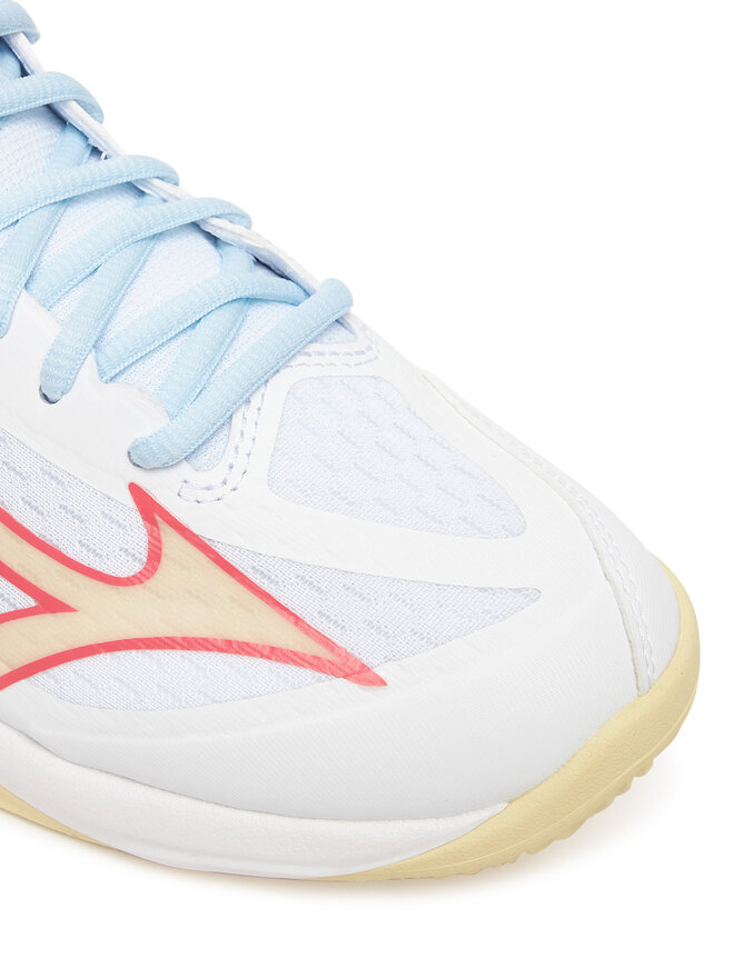 Mizuno Παπούτσια Σάλας Mizuno Thunder Blade Z Mid V1GC2375 Λευκό