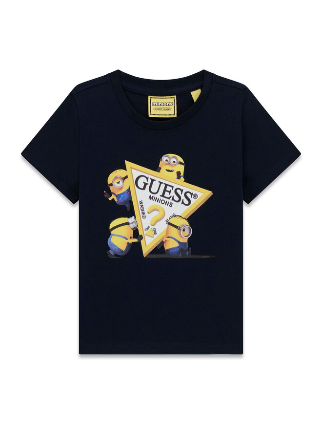 Guess Jeans Guess Jeans Футболка N6YI28 K6652 Cиній Regular Fit