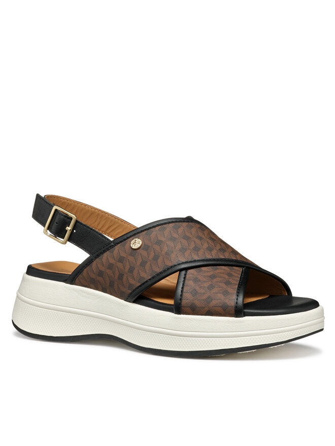 Geox Szandál Geox D Spherica Ecub-3 S D550VB 00485 C6238 Barna