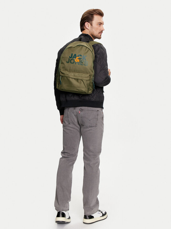 Jack&Jones Nahrbtnik Jack&Jones Jacadrian 12247756 Zelena