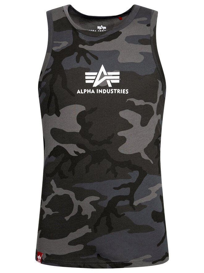 Alpha Industries Alpha Industries Trikó Basci Camo 126566C Szürke Regular Fit