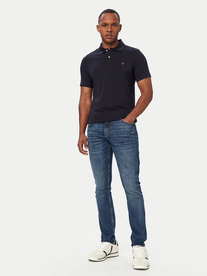 Guess Guess Поло M6YP66 K4394 Cиній Extra Slim Fit