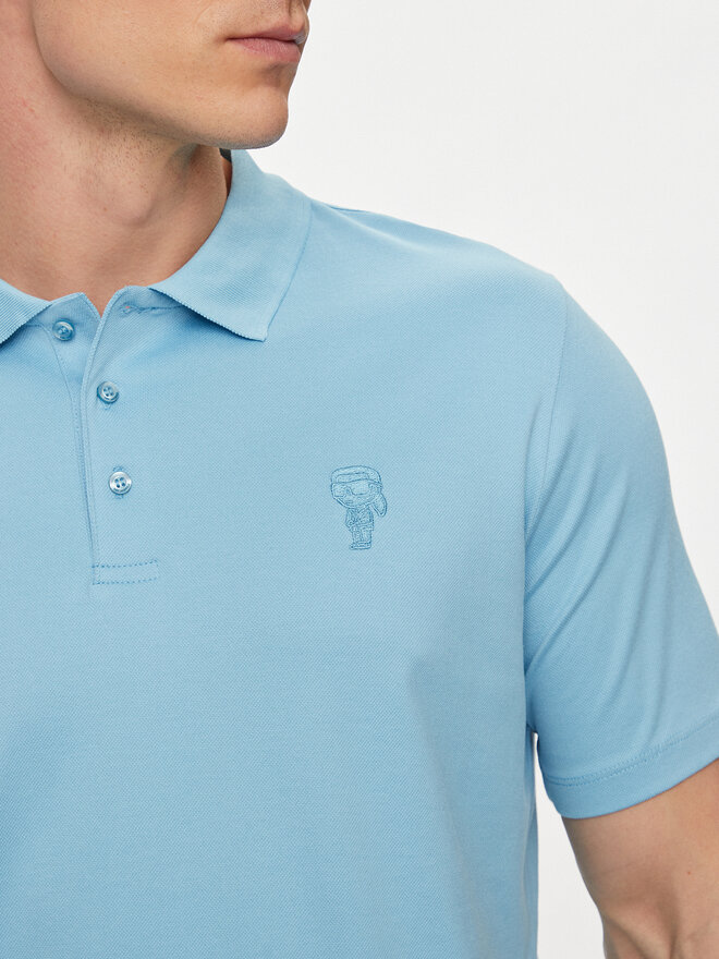 KARL LAGERFELD KARL LAGERFELD Poloshirt 745028 542232 Blau Regular Fit