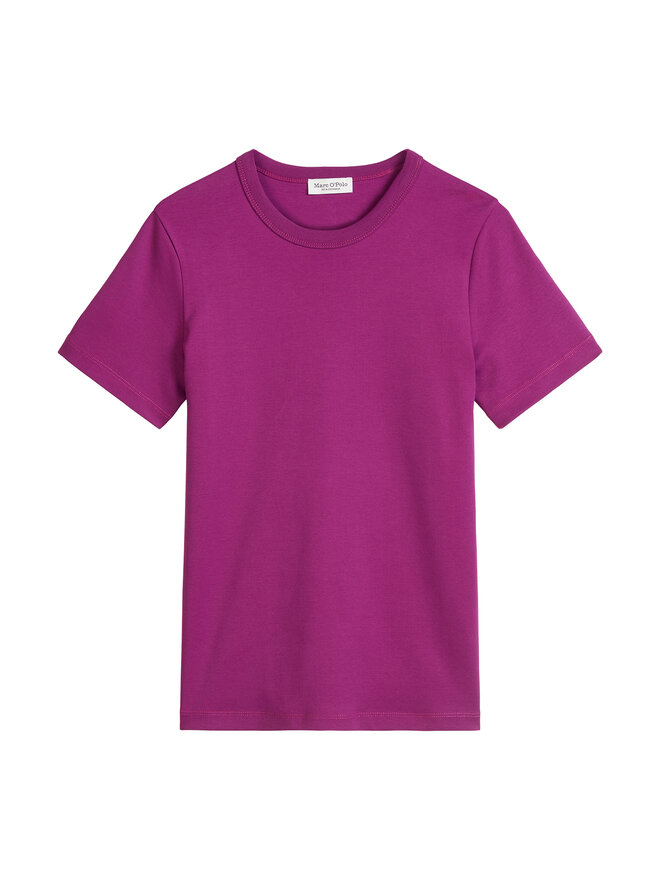 Marc O'Polo Marc O'Polo Marškinėliai 506 2039 51123 Violetinė Relaxed Fit