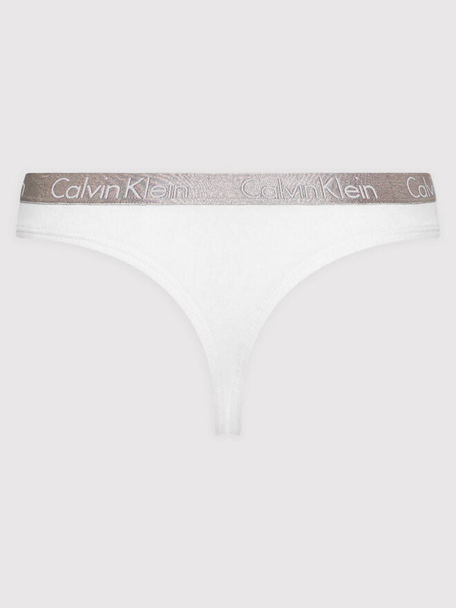 Calvin Klein Underwear Calvin Klein Underwear Στρίνγκ 000QD3539E Λευκό