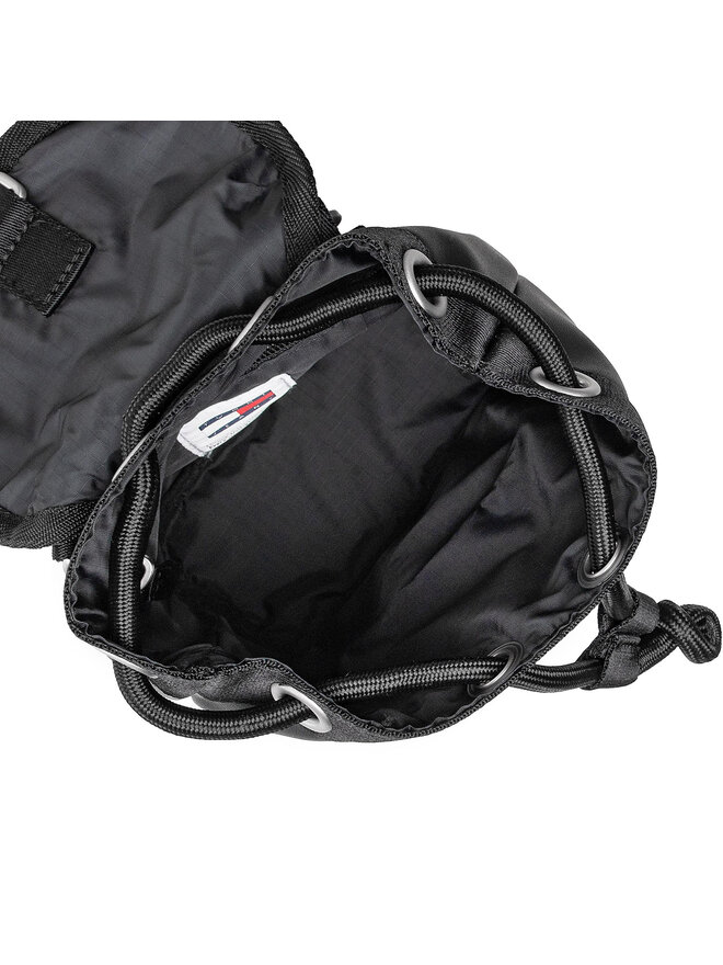 Tommy Jeans Handtasche Tommy Jeans Tjw Heritage Backpack Crossover AW0AW10900 Schwarz