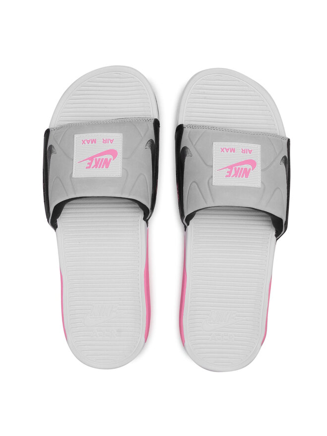 Nike Pantoletten Nike Air Max 90 Slide BQ4635 100 Grau
