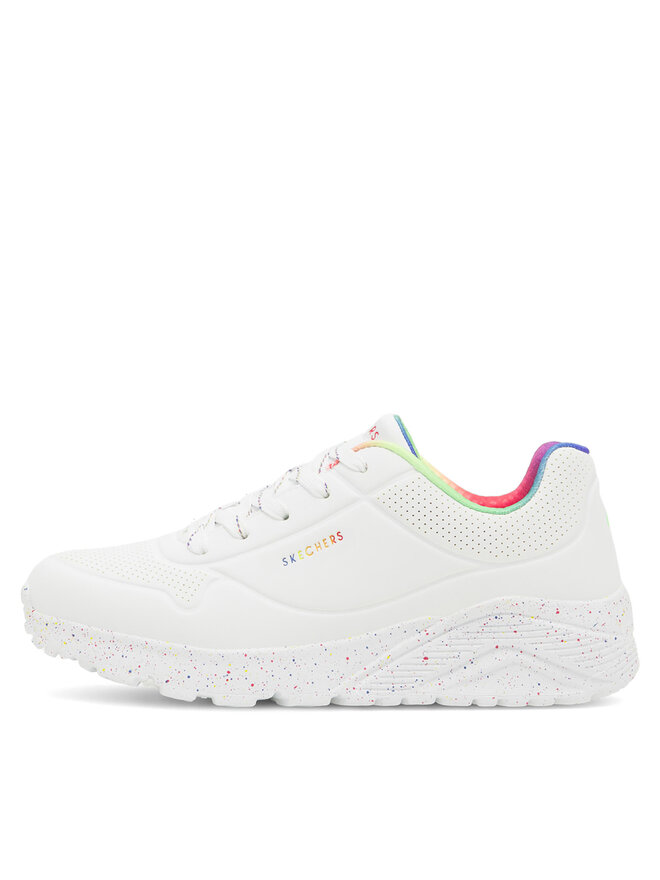 Skechers Sneakersy Skechers 310456L WMLT Bílá