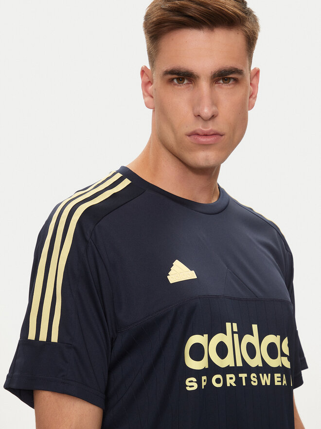 adidas adidas Marškinėliai Tiro IW5960 Tamsiai mėlyna Regular Fit