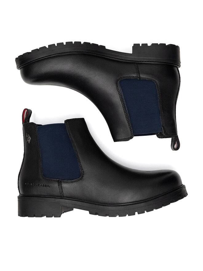 U.S. Polo Assn. Боти тип челси U.S. Polo Assn. YUMI001M/DLE1 Черен