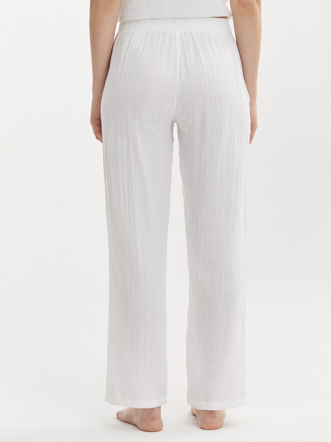 Calvin Klein Underwear Calvin Klein Underwear Stoffhose 000QS7140E Weiß Relaxed Fit