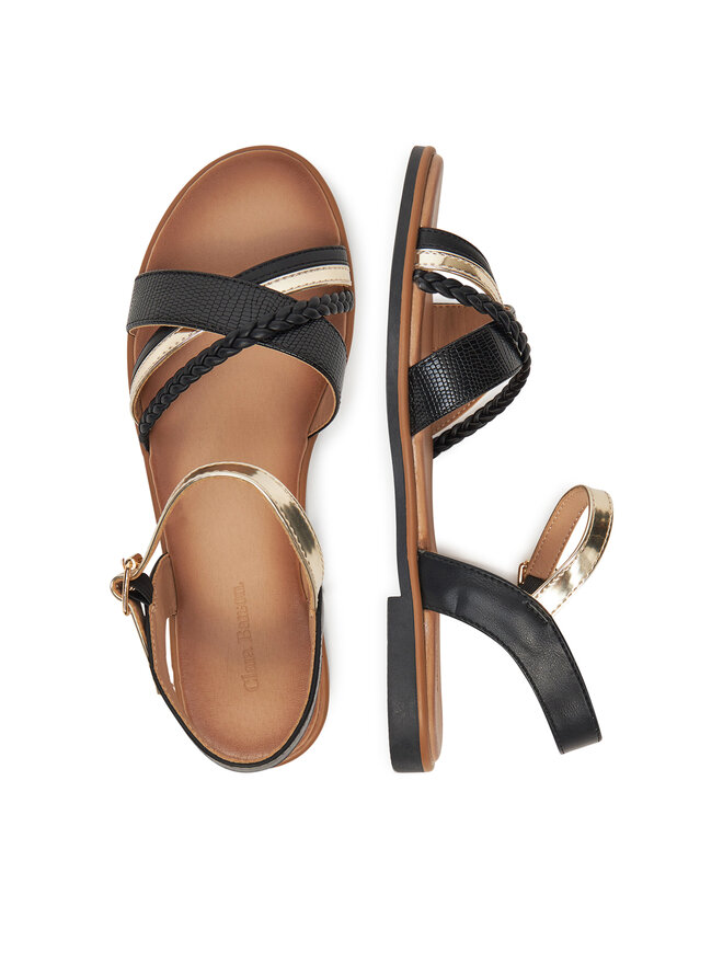 Clara Barson Sandalen Clara Barson WS6308-12 Schwarz