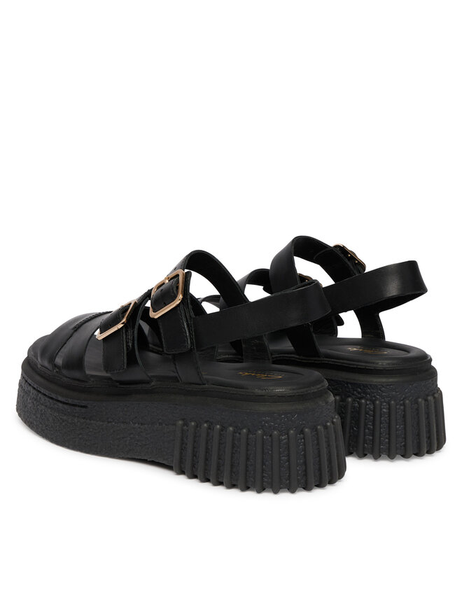 Clarks Sandalen Clarks Evamar Strap 26185888 Schwarz