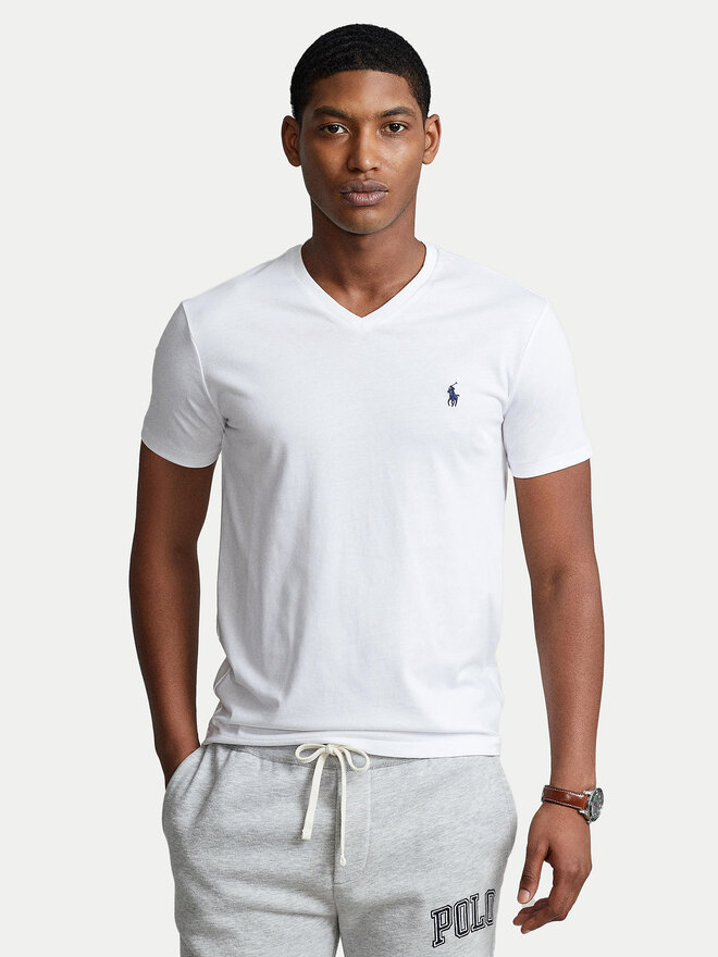 Polo Ralph Lauren Polo Ralph Lauren Camiseta 710671453008 Blanco Slim Fit