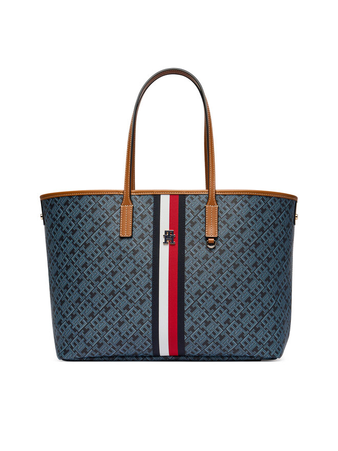 Tommy Hilfiger Handtasche Tommy Hilfiger Th Monoplay AW0AW19178 Dunkelblau