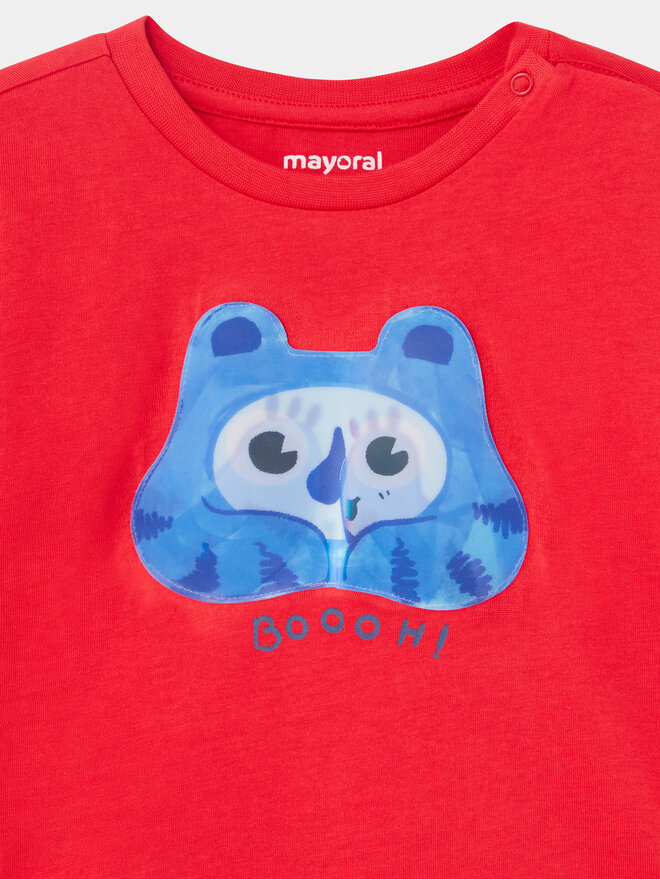 Mayoral Mayoral Camiseta 1025 Rojo Regular Fit