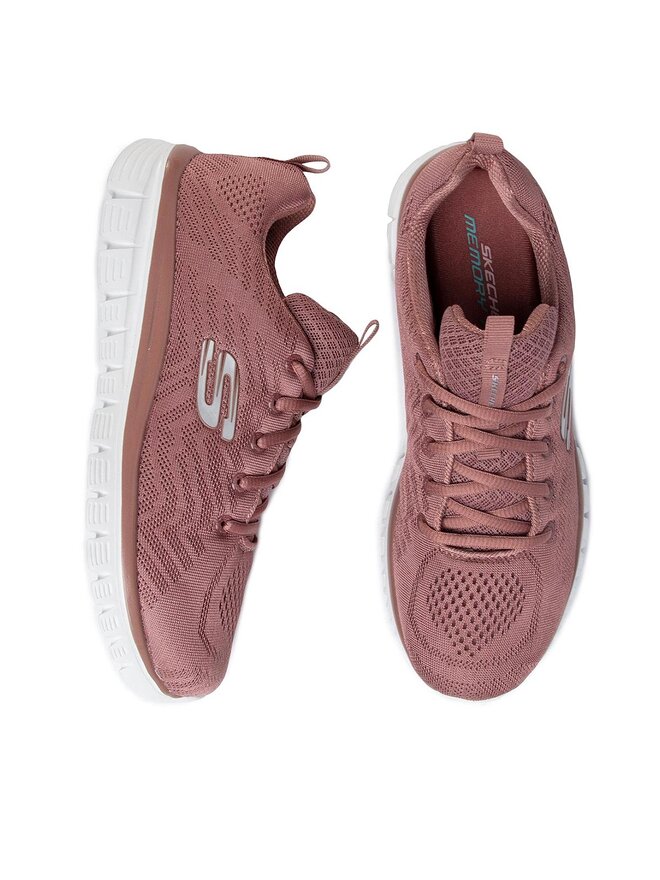 Skechers Sneakersy Skechers Get Connected 12615/MVE Růžová