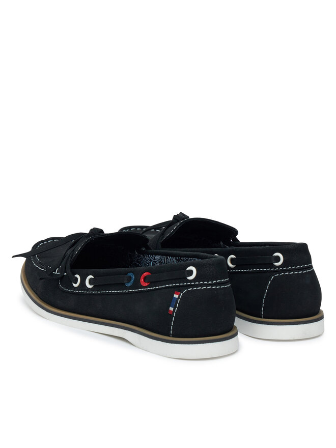 Beverly Hills Polo Club Μοκασίνια Beverly Hills Polo Club WI16-SKIPER-01 Μαύρο