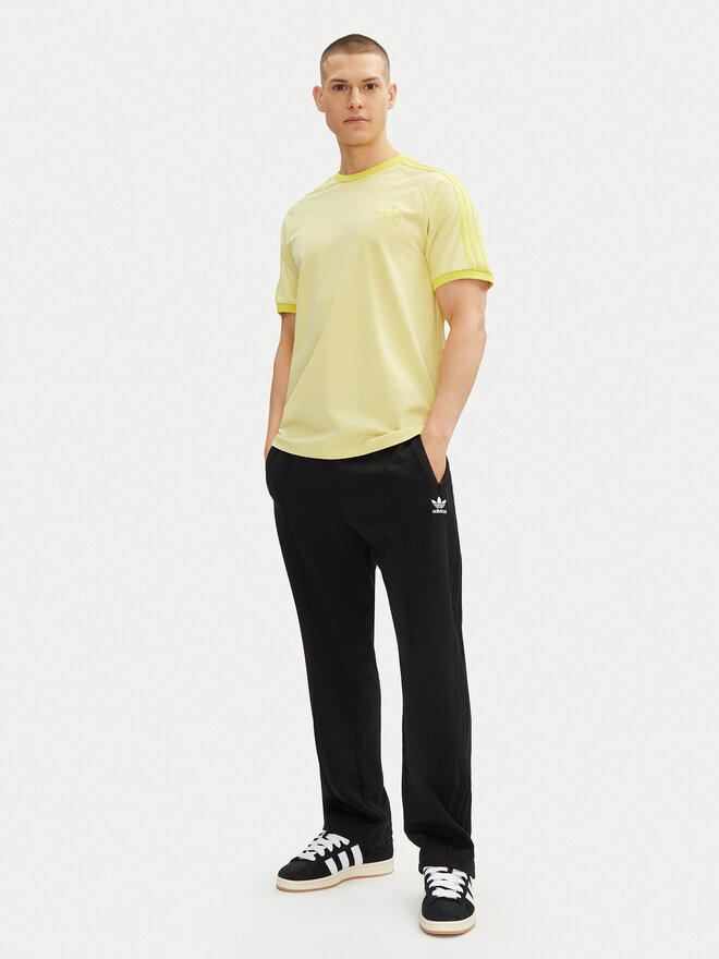 adidas adidas Camiseta adicolor Classics 3-Stripes JN7021 Amarillo Slim Fit