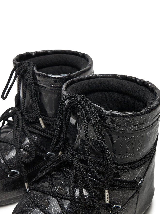 Moon Boot Stivali da neve Moon Boot Icon Low Glitter 80D1409440 Nero