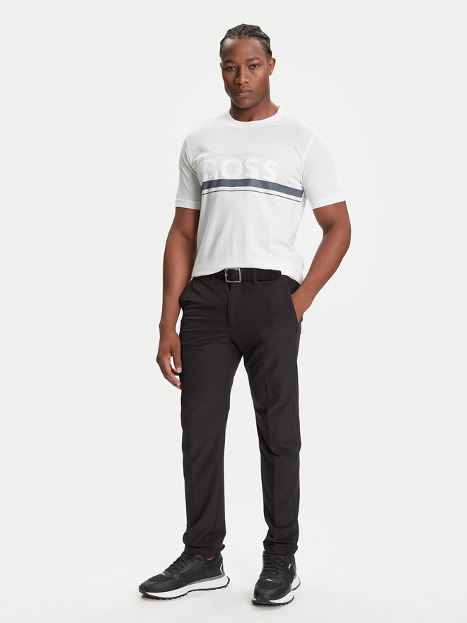 BOSS BOSS Camiseta Iconic Zone 50550113 Blanco Regular Fit